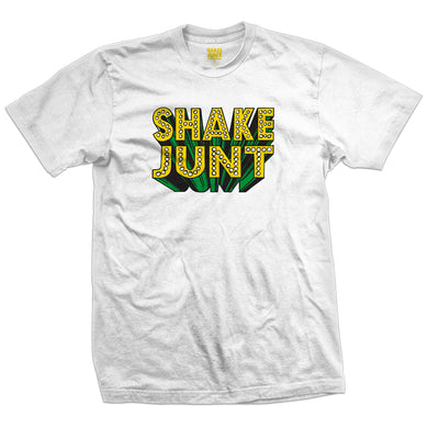 Shake Junt Tee Blockbuster White Medium