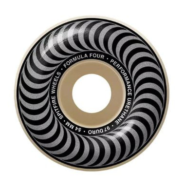 Spitfire Wheels 54mm  Classics Silver 97a