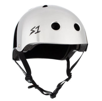 S-One Helmet Lifer Silver Mirror Gloss