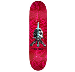 Powell Deck Skull and Sword Pink