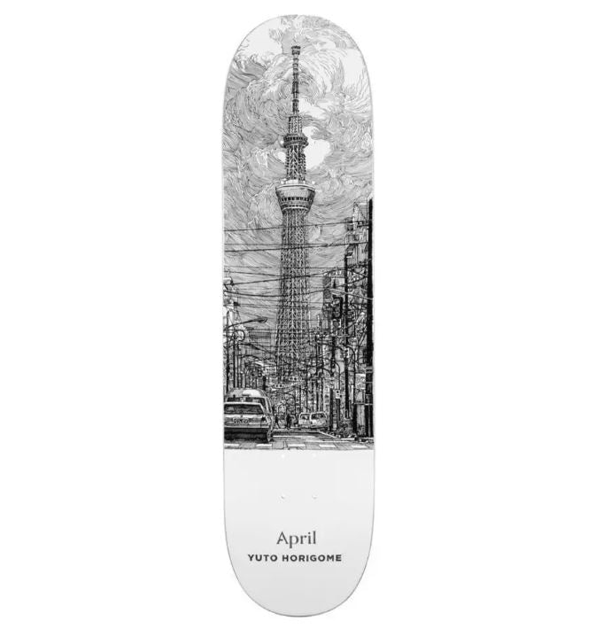 April Deck Sky Tree Yuto Horigome 8.25 – Precision Skateshop