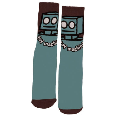 Toy Machine Socks Robot Slate