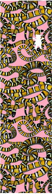 Grizzly Grip Snake Eyes Pink/Yellow