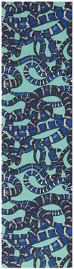 Grizzly Grip Snake Eyes Teal/Blue