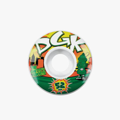 DGK Wheels 52mm Snapper White