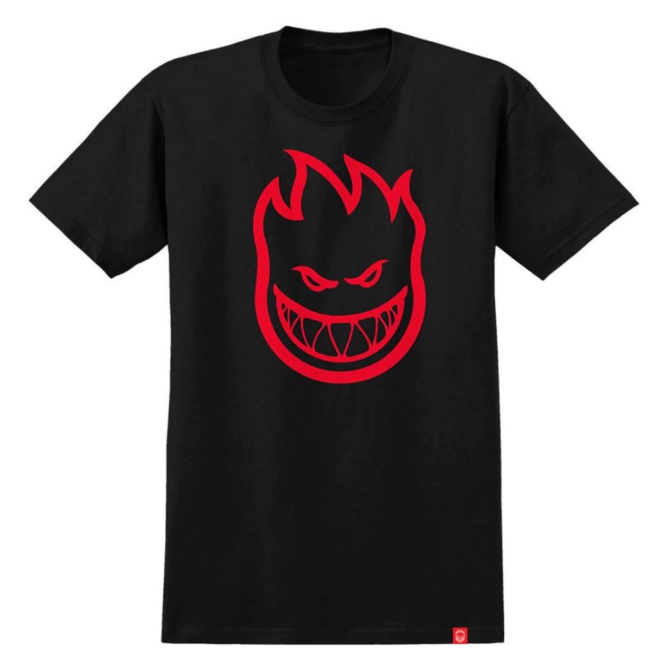 Spitfire Tee Bighead Black/Red