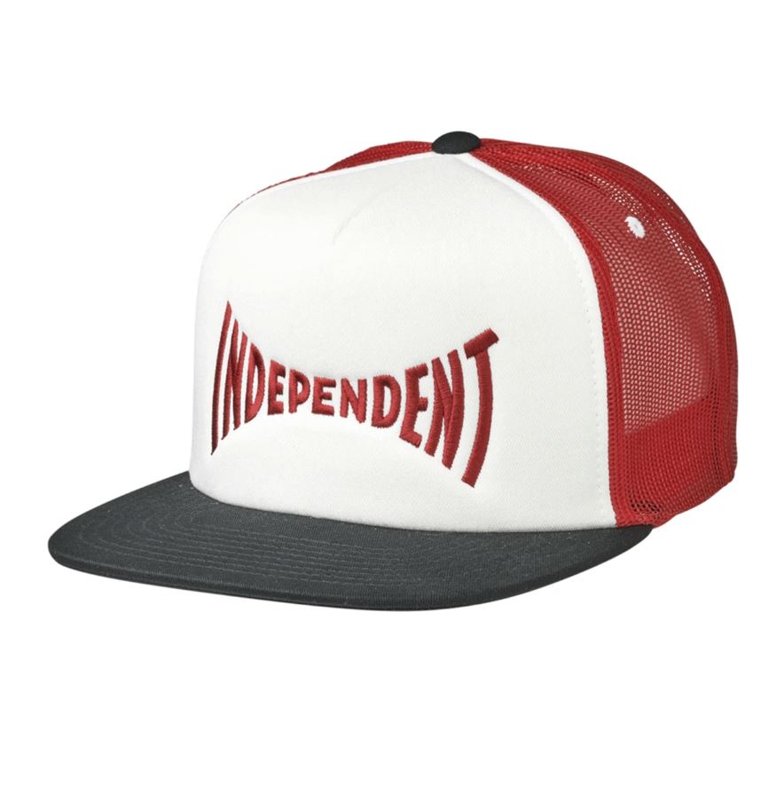 Independent Trucks Hat Snapback Span Mesh White/Black/Red