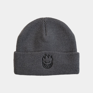 Spitfire Beanie Bighead Cuff Charcoal/Black