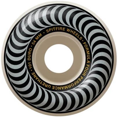 Spitfire Wheels 54mm Formula4 Classic Natural/Silver 101a