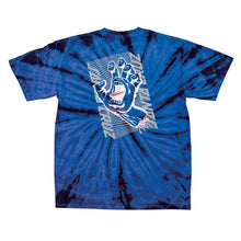 Load image into Gallery viewer, Santa Cruz Split Strip Hand Spider Navy Tie Dye