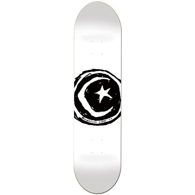 Foundation Deck 8.5 Star and Moon White