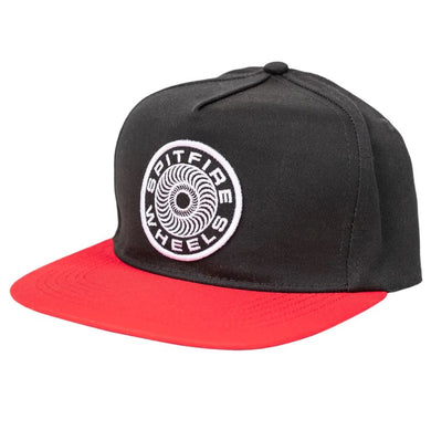 Spitfire Hat Classic 87 Patch Black/Red Snapback