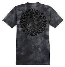 Load image into Gallery viewer, Spitfire Tee Swirled Classic Black/Charcoal