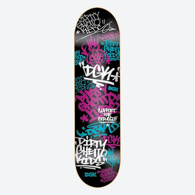 DGK Deck Tag Black/White 8.25