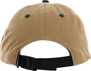 Spitfire Hat Lil Bighead Tan/Dark Green Adjustable Strap