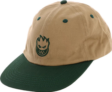 Spitfire Hat Lil Bighead Tan/Dark Green Adjustable Strap