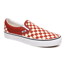 Load image into Gallery viewer, Vans Slip-On Checkerboard Picante/White