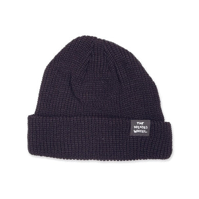 The Heated Wheel Beanie Stacked Black