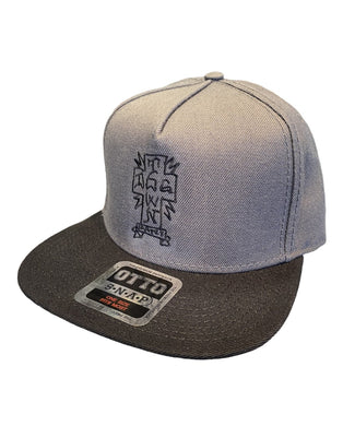Dogtown Hat Gonz Cross Snapback Dark Grey