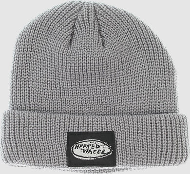 The Heated Wheel Beanie Oval Grey