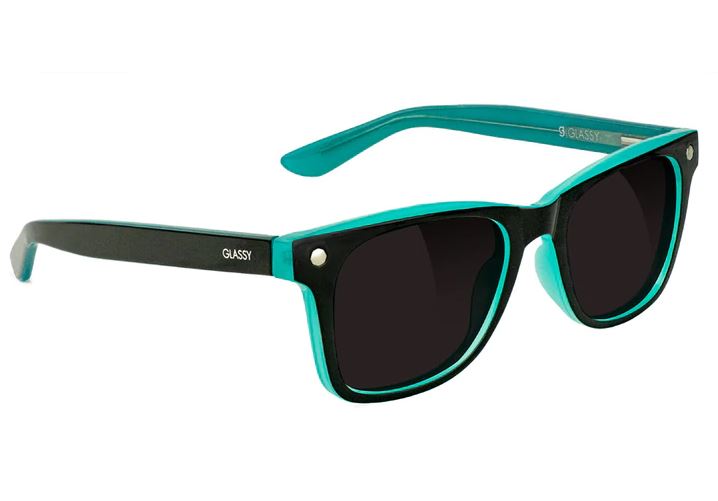 Glassy Harper Premium Black/Tiffany Polarized