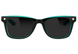 Glassy Harper Premium Black/Tiffany Polarized