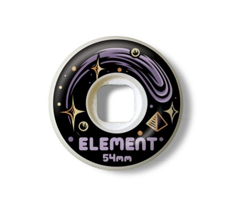 Element Wheels 54mm Timber Bound White
