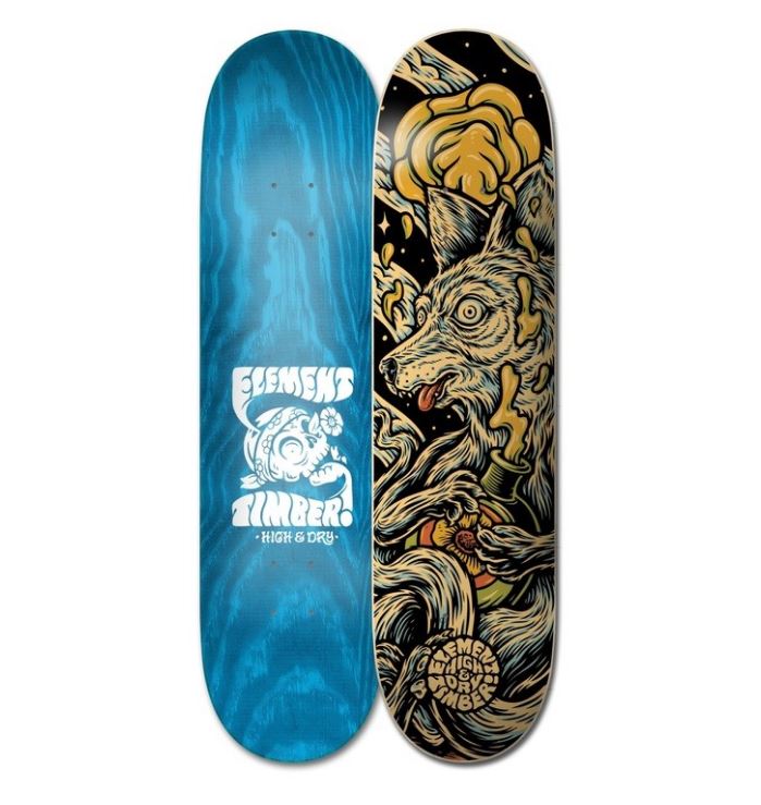 Element Deck Timber High Dry Wolf 8.3