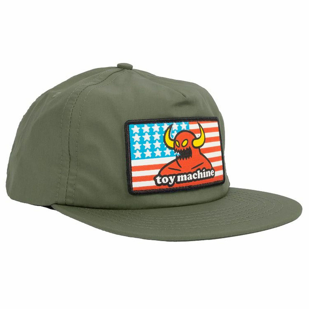 Toy Machine Hat American Monster Army Unstructured