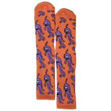 Load image into Gallery viewer, Toy Machine Socks Multi Sect Orange