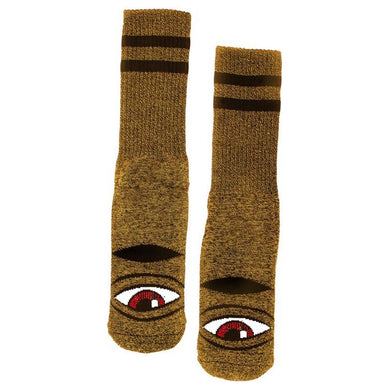 Toy Machine Socks Sect Eye Heather Mustard