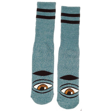 Toy Machine Socks Sect Eye Heather Turquoise