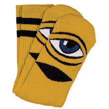 Load image into Gallery viewer, Toy Machine Socks Sect Eye Mustard