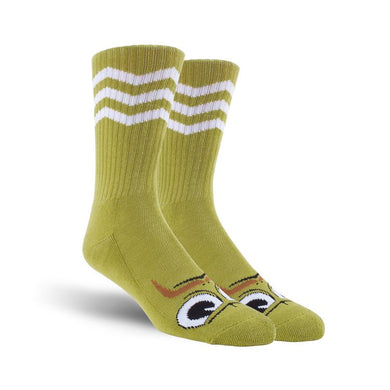 Toy Machine Socks Turtle Stache Green