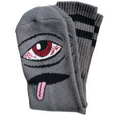 Toy Machine Socks Bloodshot Eye Grey/Black