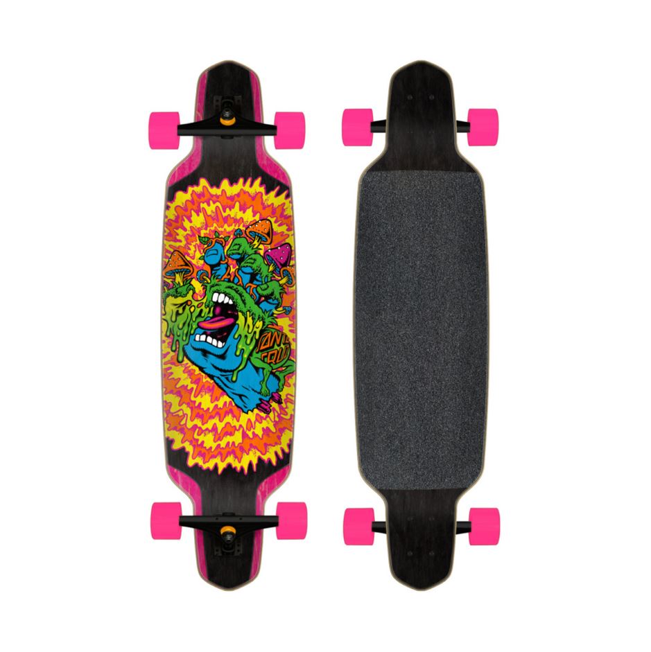 Santa Cruz Longboard Complete Toxic Hand 9.5 x 37.5