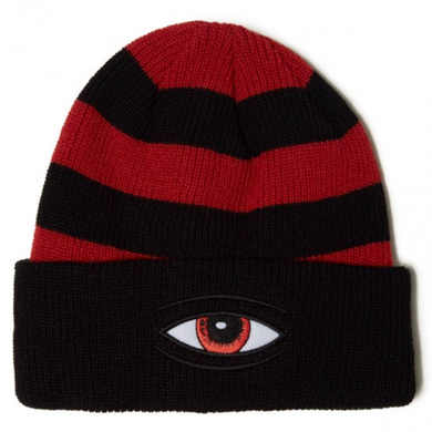 Toy Machine Beanie Sect Eye Stripe Dock Black