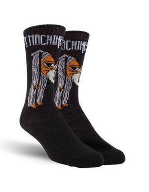 Toy Machine Socks Stairway Black