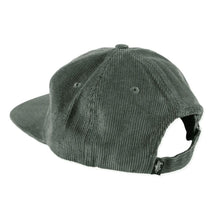 Load image into Gallery viewer, Traffic Hat Waste of Paint Corduroy Strapback Moss