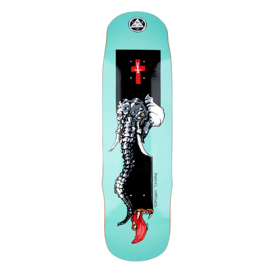 Welcome Deck Vargas Tusk Teal Effigy 8.8