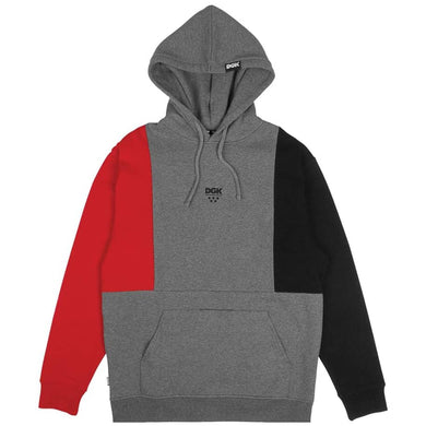 DGK Hoodie Triple Grey Red Black