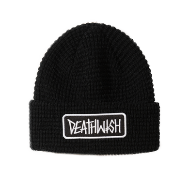 Deathwish Beanie Deathspray Waffle Black