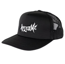 Load image into Gallery viewer, Welcome Hat Trucker Vampire Black