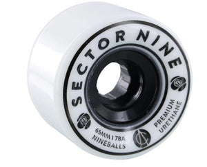 Sector 9 wheel 65mm 78a White