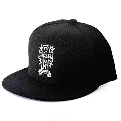 Dogtown Hat Gonz Cross Snapback Black