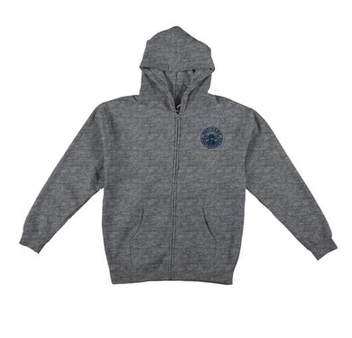 Anti Hero Hoodie Zip-Up Stay Ready Gunmetal Grey